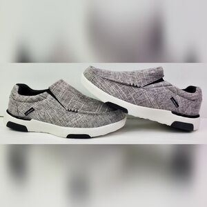 OrthoComfoot Mens Grey Slip On Loafers w/ Arch Support - US Size 9.5 - NWOB